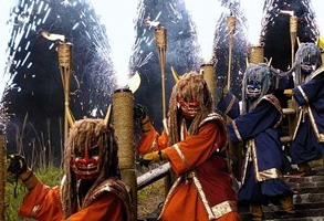 Onihanabi in the Valley of Hell （Fireworks of the Demon in the Valley of Hell）
